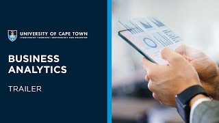 UCT Business Analytics Online Short Course  Trailer [upl. by Naitsirk]