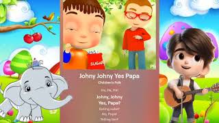 Jonny Jonny Yes Papa 🙋🏻🧔🏻New Version Nursery Rhymes Kids Song [upl. by Mariam]