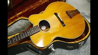 Very Rare Vintage Takamine PTS015RY COODER Takamine Top grade Made in Japan [upl. by Ennoid]