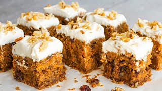 Simple Carrot Cake  Healthy Recipe [upl. by Bibi285]