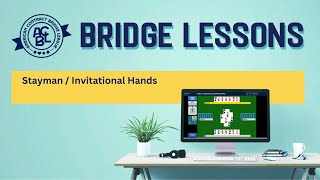 Bridge Lessons  Stayman  Invitational Hands [upl. by Ardell]