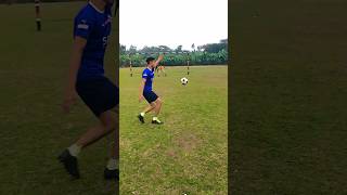 Crazy football skills tutorial 🔥⚽️🙌💯 shorts ytshorts youtubeshorts football [upl. by Anomer]