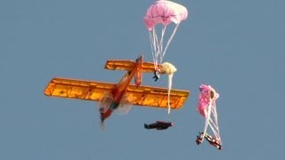 RC PLANE CRASH  WILDCARD PARACHUTISTS [upl. by Gnet]