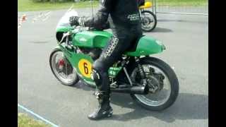 HannaPaton Classic bike at Aintree test day [upl. by Halihs]