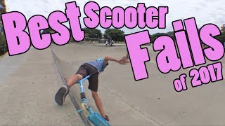 SCOOTER FAIL COMPILATION 2017 [upl. by Zilvia]