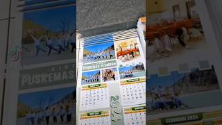 Kalender costum Foto  Kalender foto keluarga  Kalender Dinding  Kalender 2024 lengkap [upl. by Ettennan]