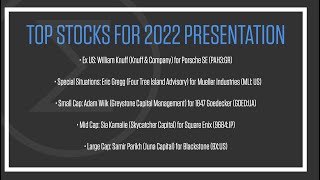 Top Stocks 2022 Presentation [upl. by Mays]