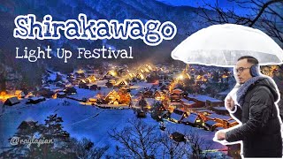 SHIRAKAWAGO LIGHT UP EVENT [upl. by Carlo]