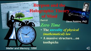 Bergsons Holographic Theory  63  The unreality of physical law [upl. by Mervin935]