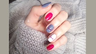 Sweater nails  quick amp easy nail art tutorial aliexpress only [upl. by Treva]