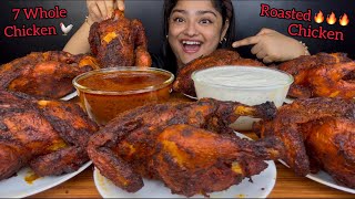 7 SPICY WHOLE ROASTED CHICKEN EATING CHALLENGE 🔥 WHOLE ROASTED CHICKEN EATING  ASMR MUKBANG [upl. by Quintilla842]