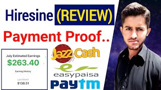 Hiresine Website Review  Hiresine Payment Proof  Hiresine Real or Fake [upl. by Anigal144]