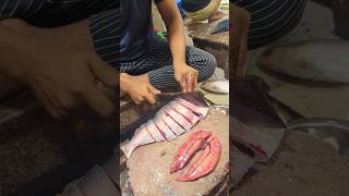 Amazing Hilsa Fish Cutting Skills In Bangladesh Local Fish Market shorts [upl. by Anet492]