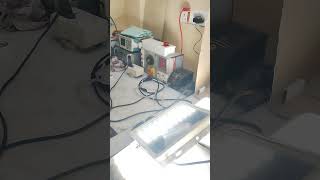 150W flood light testing time led floodlighting servicelight vlogs [upl. by Llerraf]