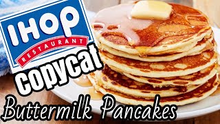 COPYCAT IHOP Buttermilk Pancakes Recipe  Julia Pacheco [upl. by Lacefield]