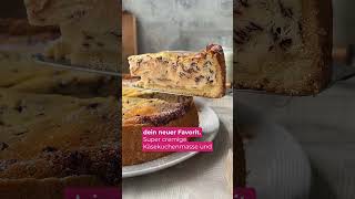 🤩 🍰 Unwiderstehlich cremiger StracciatellaKäsekuchen  Thermomix® Rezept [upl. by Ullund]