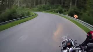 BMW R1200GS  Kurven im Schwarzwald beim Einnachten [upl. by Sophi201]