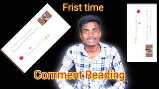 Frist time comment reading videos RahulRuidasVlogs Barasatprankboy [upl. by Atikam]