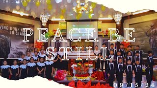 Peace Be Still BBC Childrens Choir [upl. by Jessika]