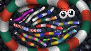 57000 Mass quotPlay against AIquot BECOMING THE BIGGEST SNAKE Slitherio  iPhone Gameplay [upl. by Normalie892]