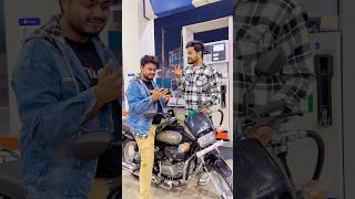 Bike Me Diesel Daal Dia  Sujal Thakral shorts ytshorts youtubeshorts funny petrol petrolpump [upl. by Ekusoyr]