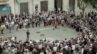 Som Sabadell flashmob  BANCO SABADELL [upl. by Yessydo]