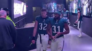 Watch Eagles players emotional reactions after loss to Cardinals Cry Eagles Cry [upl. by Akimad]