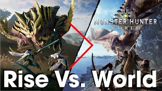 Why Im playing Monster Hunter Rise over World [upl. by Sutniuq]