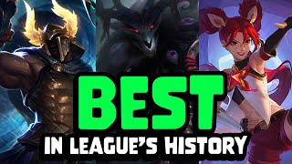 The 10 Best Skins in League of Legends HISTORY [upl. by Kaela724]