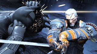 Batman Arkham Origins Deathstroke Boss Fight 4K 60fps [upl. by Leirol971]