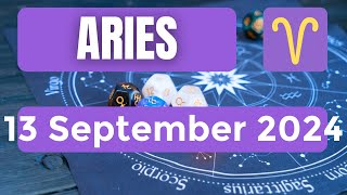 Aries horoscope  Aries Horoscope for Today 13 September 2024 [upl. by Eiramyllek]