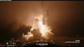 SpaceX Starlink 207 launch and Falcon 9 first stage landing 18 November 2024 [upl. by Marder]