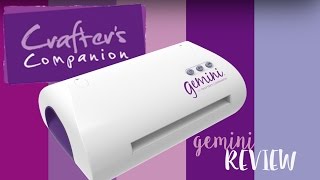 Crafters Companion Gemini Review and Instructions [upl. by Yehs515]