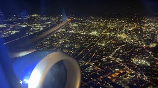 4K  United Boeing 737 MAX 8 Engine View Takeoff from Newark Liberty International Airport [upl. by Frayne]