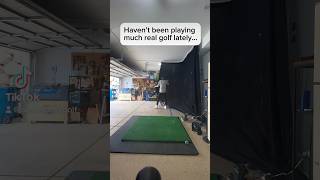 Best garage golf setup 👏 golf [upl. by Ninnetta932]