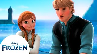 Anna Conoce a Hans y Kristoff  Frozen [upl. by Orhtej185]