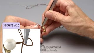 Secrets to Using a Bead Knotting Tool [upl. by Attinahs]