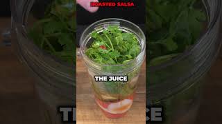 Simple ROASTED SALSA cooking foodie easyrecipe roasted salsa mexican tacos goodonanything [upl. by Barker]