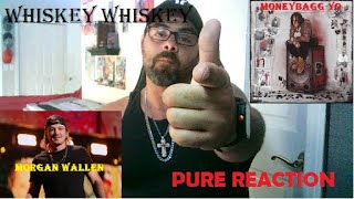 Moneybagg YoWHISKEY WHISKEY feat Morgan Wallen PURE REACTION rap countryrap fyp [upl. by Ransell784]