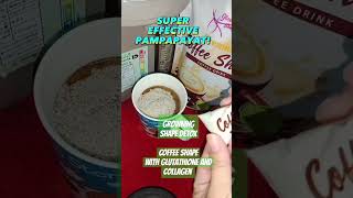 COFFEE SHAPE WITH GLUTATHIONE AND COLLAGEN DETOX COFFEE wow trending coffee glutathione fyp [upl. by Eddina784]