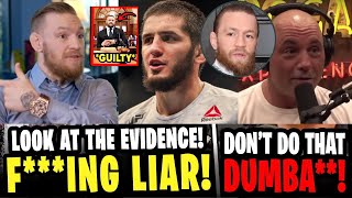 Conor McGregor GOES OFF on SUAL ASSAULT ACCUSER Islam Makhachev REACTS Joe Rogan GOES OFF [upl. by Adlay402]