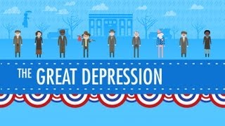 The Great Depression Crash Course US History 33 [upl. by Duleba200]