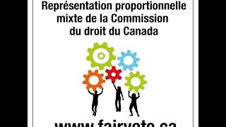 Représentation proportionnelle mixte de la Commission du droit du Canada [upl. by Yoshiko553]