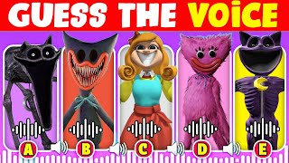 SCARIEST 🔊 Guess The Monsters Voice Quiz  Poppy Playtime Chapter 3  The Smiling Critters [upl. by Dikmen62]