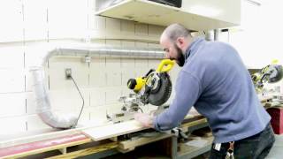 How to use a Miter Saw and Miter Saw Safety [upl. by Ardua24]