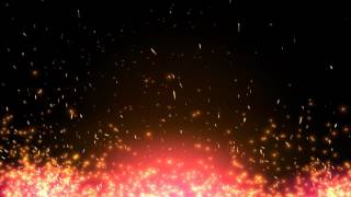 8K Digital Fire Sparks Effect 4320p For Video Editors Free Moving Background VJ CGI Loops AAVFX [upl. by Irok249]