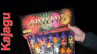 Artemis Raketen Set von Kajagu Feuerwerk  Raketen Set von Hofer Österreich [upl. by Nivle]