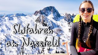 Skifahren im Frühling TraumSkitag im Skigebiet Nassfeld in Kärnten [upl. by Ellatnahc]