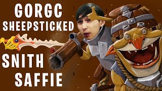 Sing Gorgc Sheepsticked Snith Saffie  CANT SHARE THE RAPIER  Dota 2 Highlights 1237 [upl. by Hurty244]