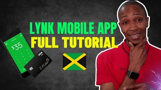 LYNK Mobile App Full Tutorial  Make Money With LYNK  The Jamaican Cash App [upl. by Willamina]